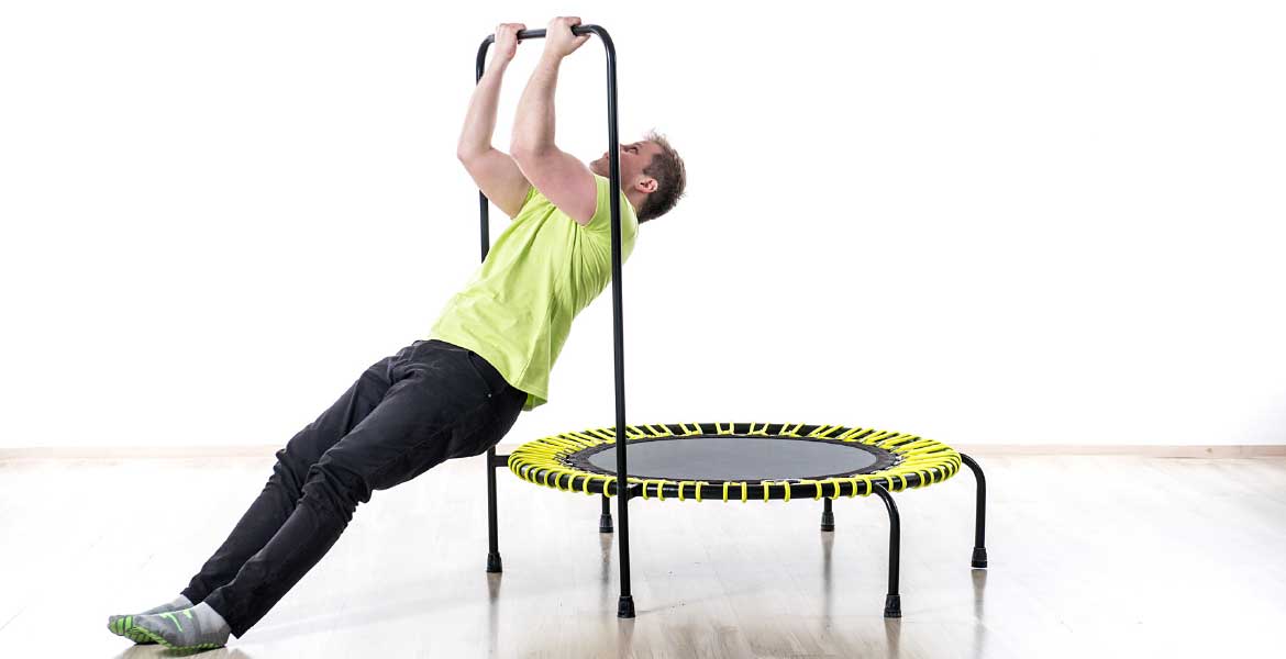 Trampoline cardio clearance workout